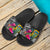 Tuvalu Slide Sandals - Turtle Floral - Polynesian Pride