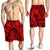 Polynesian Men's Shorts, Maui Tattoo Polynesian Patterns (Red) - Polynesian Pride