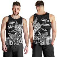 Guam Men's Tank Top - Hafa Adai Polynesian Patterns Black - Polynesian Pride