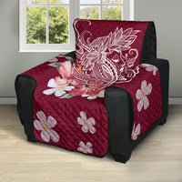 Hawaii Hula Girl Hibiscus Plumeria Sofa Protector - Ruin Style - AH - Polynesian Pride