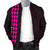 Hawaii Kakau Polynesian Coat Of Arms Men's Bomber Jacket - Pink - Polynesian Pride