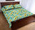 Tropical Plumeria Blue Quilt Bed Set - Polynesian Pride