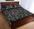 Tropical Strelitzia Black Quilt Bed Set - Polynesian Pride