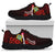 Tuvalu Polynesian Sneakers - Coat Of Arm With Hibiscus - Polynesian Pride