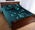 Vanuatu Polynesian Quilt Bed Set Dreamcatcher Blue - Polynesian Pride