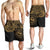 Hawaii Men's Shorts - Hawaii Seal Pride Style (Gold) - Polynesian Pride