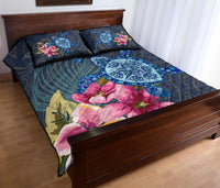 Hawaii Turtle Hibiscus Quilt Bed Set - LH Style - Polynesian Pride