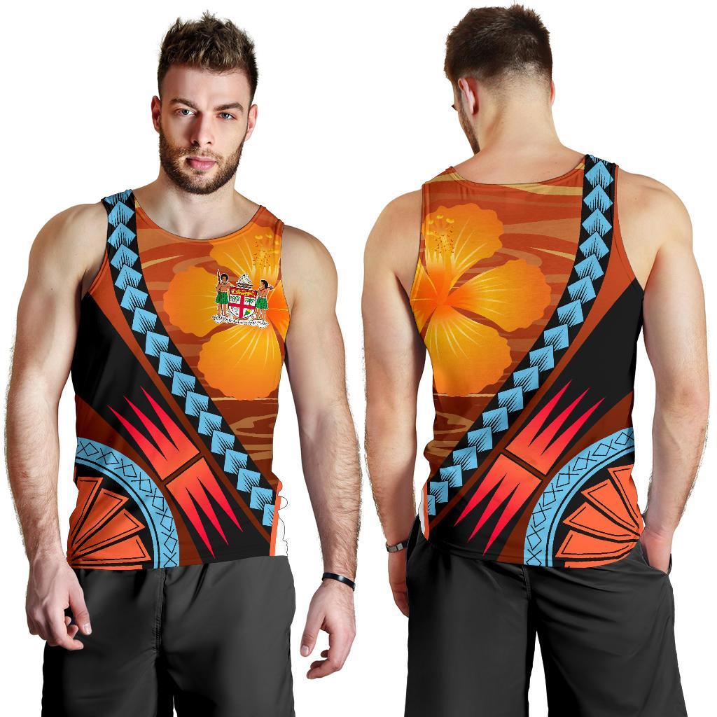 Fiji Polynesian Men Tank Top - Sport Style - Polynesian Pride