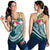 Samoa Polynesian Women's Racerback Tank - Summer Plumeria - Polynesian Pride