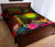 Marshall Islands Polynesian Personalised Quilt Bed Set - Hibiscus and Banana Leaves - Polynesian Pride