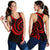 New Zealand Maori Mangopare Women Racerback Tank Polynesian - Red - Polynesian Pride