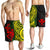 Hawaii Men's Shorts - Polynesian Patterns With Hibiscus Flowers - Polynesian Pride