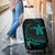 Hawaii Turtle Hibiscus Luggage Covers - Turquoise - Frida Style - Polynesian Pride