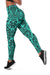 Polynesian Kakau Turtle Turquoise Hawaii Women's Leggings AH - Polynesian Pride