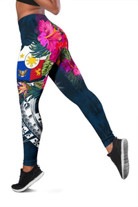 The Philippines Personalised Women's Leggings - Summer Vibes - Polynesian Pride