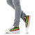 Nauru High Top Canvas Shoes - Reggae Tentacle Turtle - Polynesian Pride