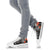 Polynesian Hawaii High Top Shoes - Black Plumeria - Polynesian Pride