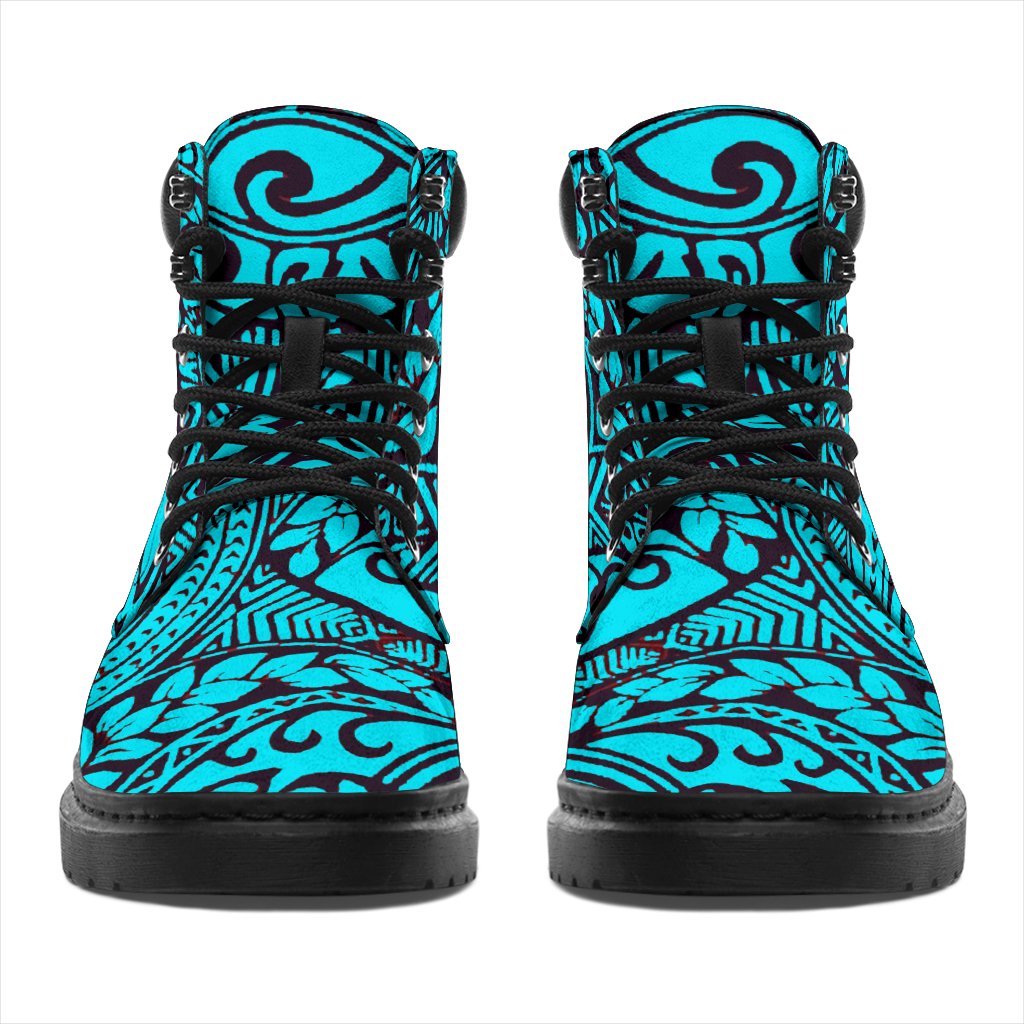 Polynesian 25 Season Boots - Polynesian Pattern - Polynesian Pride