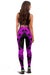 Vanuatu Women Leggings Polynesian Pattern Pink - Polynesian Pride