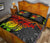 Polynesian Quilt Bed Set - Polynesian Reggae Turtle Hibiscus - Polynesian Pride