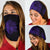 Hawaii Hula Girl Map Hibiscus Polynesian Bandana 3 - Pack - Unique Style Purple - Polynesian Pride