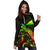 Tokelau Polynesian Hoodie Dress - Turtle With Blooming Hibiscus Reggae - Polynesian Pride