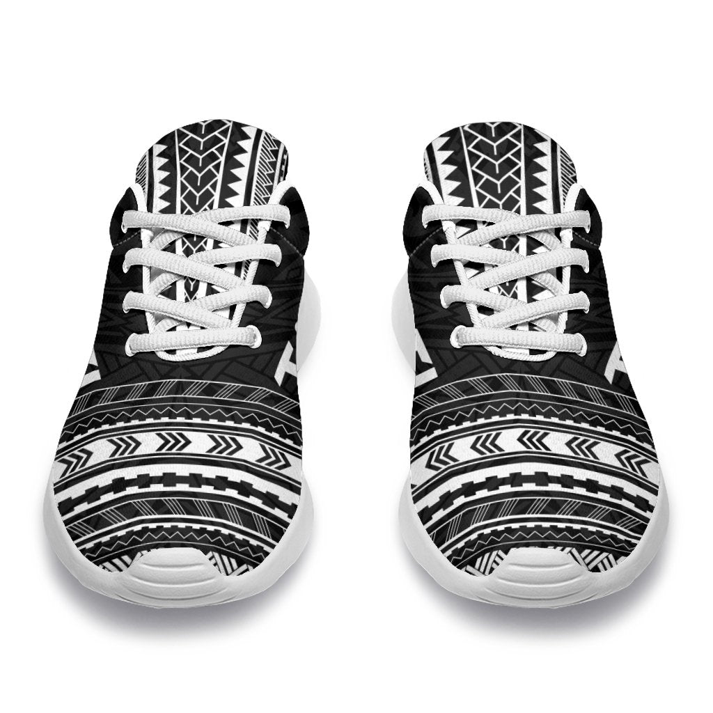 Tahiti Sporty Sneakers - Polynesian Chief Black Version - Polynesian Pride