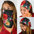 Hawaiian Hibiscus Map Bandana 3-Pack One Size Black - Polynesian Pride