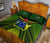 Cook Islands Quilt Bed Set Polynesian Tattoo Seashore - Polynesian Pride