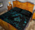 Personalized - Hawaii Turtle Ohana Paua Shell Quilt Bed Set - Polynesian Pride