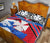 Wallis And Futuna Rugby Quilt Bed Set Spirit - Polynesian Pride