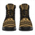 Norfolk Island Leather Boots - Polynesian Gold Chief Version - Polynesian Pride