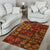 Polynesian Area Rug - Elements Fabric Patchwork Wallpaper - Polynesian Pride