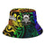 Tuvalu Bucket Hat - Rainbow Polynesian Pattern - Polynesian Pride