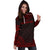 Pohnpei Women's Hoodie Dress - Polynesian Red Chief - Polynesian Pride