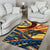 American Samoa Area Rug - Dolphin Surfing - Polynesian Pride