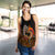 Hawaiian Warrior Helmet Polynesian Kanaka Women's Racerback Tank - Polynesian Pride