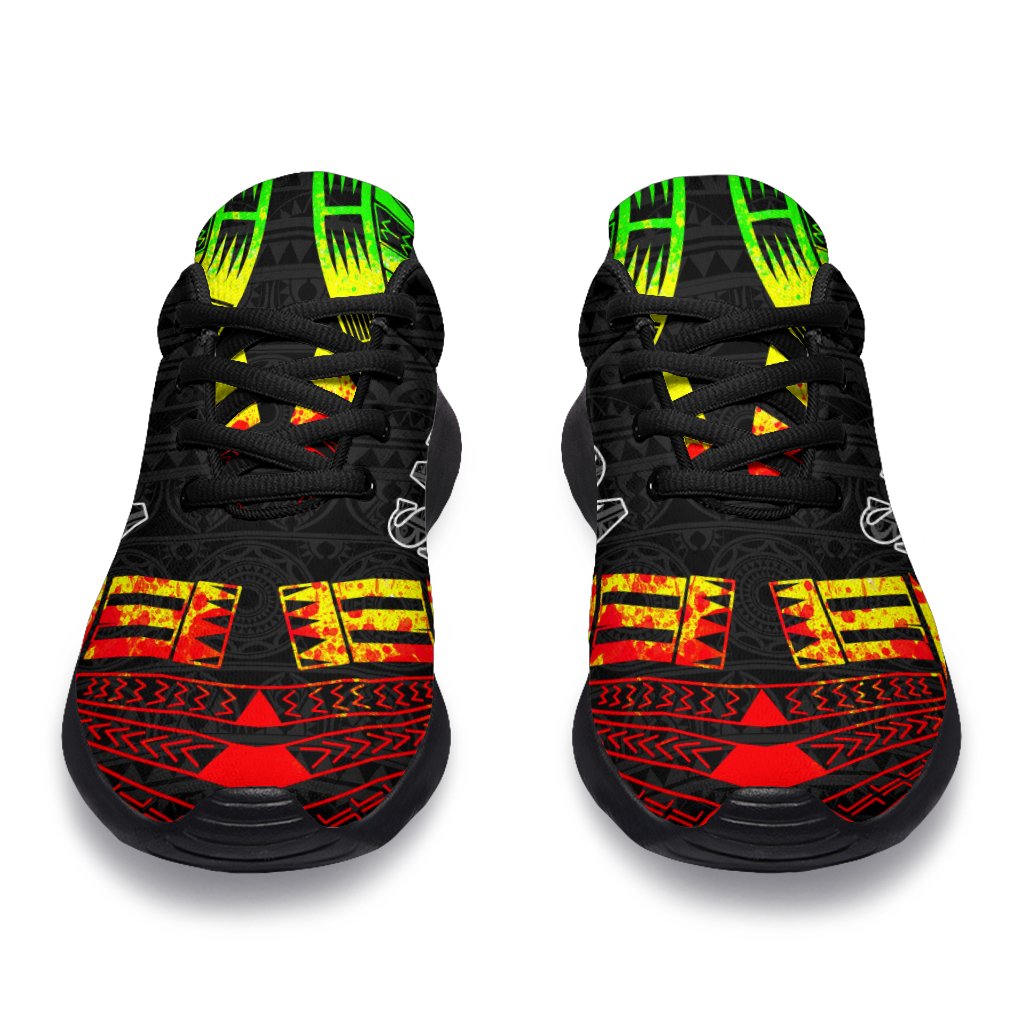 Samoa Sport Sneakers - Polynesian Tattoo Reggae - Polynesian Pride