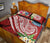 Polynesian American Samoa Quilt Bed Set - Summer Plumeria (Red) - Polynesian Pride