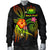 Polynesian Hawaii Personalised Men's Bomber Jacket - Legend of Samoa (Reggae) - Polynesian Pride