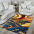 Chuuk Area Rug - Dolphin Surfing - Polynesian Pride