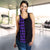 Hawaii Kakau Polynesian Hammerhead Shark Women's Racerback Tank - Purple - Polynesian Pride