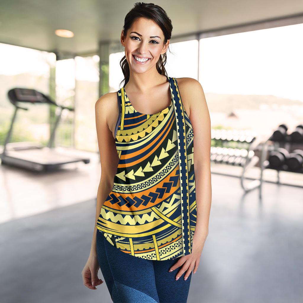 Polynesian Women Racerback Tank Top 24 - Polynesian Pride