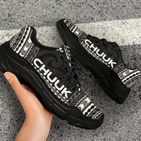 Chuuk Chunky Sneakers - Polynesian Chief Black Version - Polynesian Pride