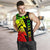 (Custom Personalised Text) Samoa Men Tank Tops - Samoa Coat Of Arm Reggae - Polynesian Pride