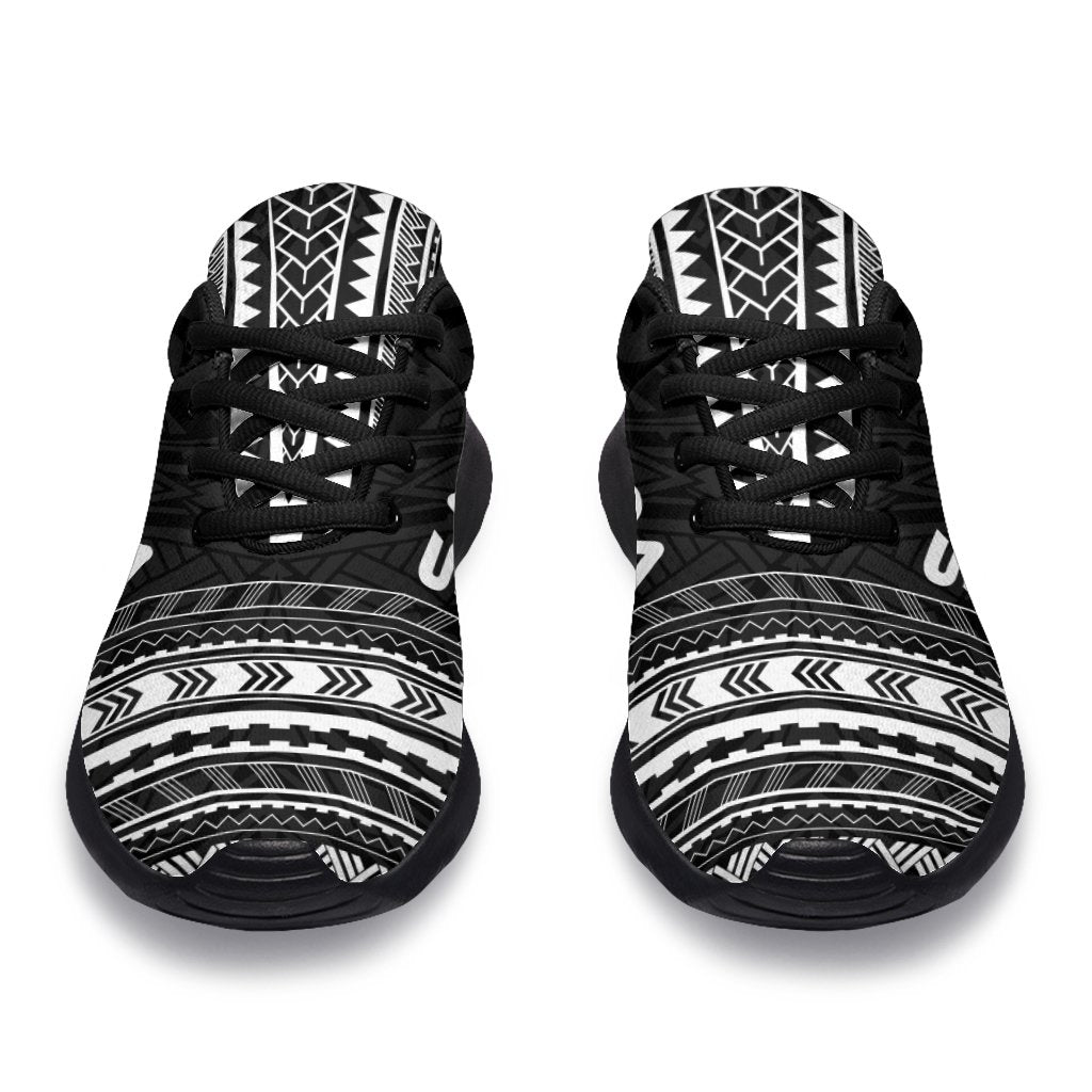 Samoa Sporty Sneakers - Polynesian Chief Black Version - Polynesian Pride