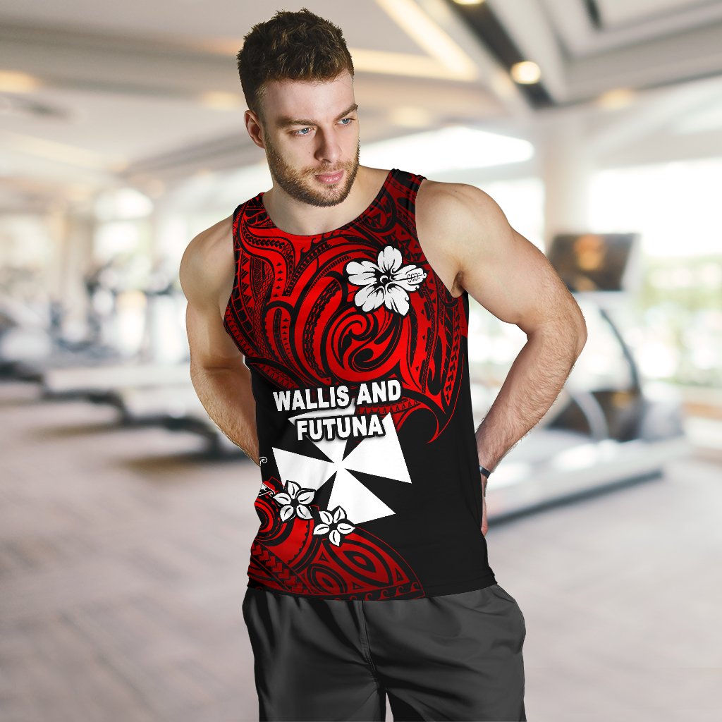 Wallis and Futuna Rugby Men's Tank Top Unique Vibes - Polynesian Pride