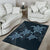 Plumeria Polynesian Deep Sea Hawaii Turtle Area Rug AH - Polynesian Pride