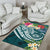 Polynesian Hawaii Area Rug - Summer Plumeria - Polynesian Pride