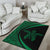 Hawaii Turtle Polynesian Area Rug Circle Style Green - Polynesian Pride